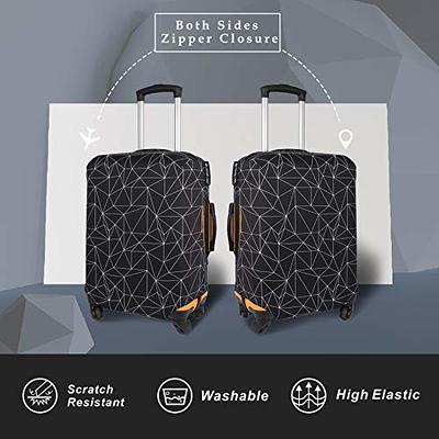 Explore Land Travel Luggage Cover Suitcase Protector Fits 18-32 inch Luggage