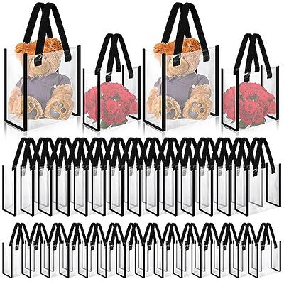 15x16 Large Clear Team Spirit Stadium Plastic Tote Bag