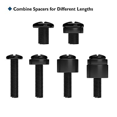 M8x30mm TV/Monitor Wall Mount Screws for VESA 400x400 Brackets - With  Spacers