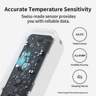 SWITCHBOT Smart Wireless Temperature and Humidity Sensor (2-Pack