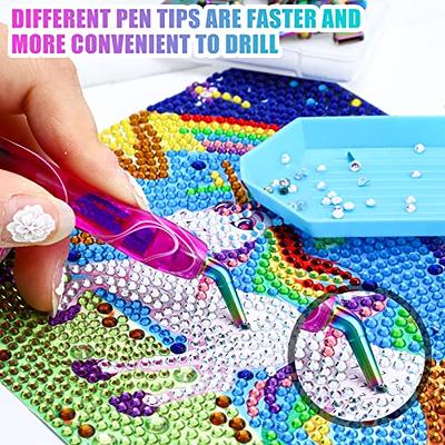 DIY Resin Diamond Art Pen.each Pen Includes 5 Tips and 1 Correction Plate.diamond  Painting Accessories,diamond Embroidery. 
