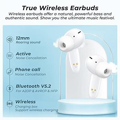  MANKIW Hybrid Active Noise Cancelling Wireless Earbuds