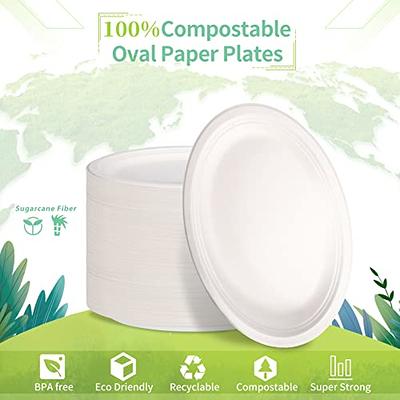 EcoAvance Square Paper Plates, 100 Pack Small Paper Plates 6 inch, 100%  Compostable Paper Plates Eco Friendly Plates, Paper Dessert Plates for  Party Wedding, White Paper Plates - Yahoo Shopping