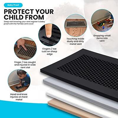 Toddler Safety Floor Vent Cover Proofing Silicone Floor Vent