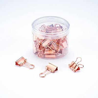 Ciieeo 15 pcs Paper Clip Storage Bucket portable storage box the office  transparent paper clip holder portable paper clip holder cute paperclip  clear