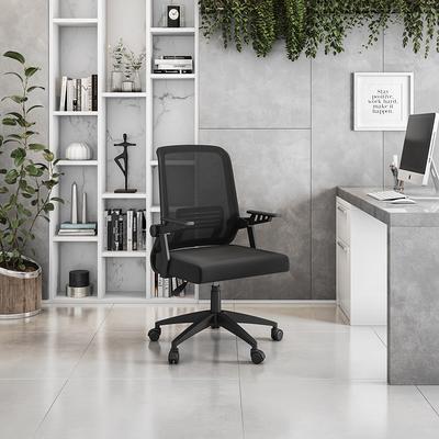 BOJUZIJA Drafting Tall Office Standing Computer Desk Chair with