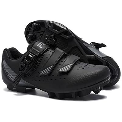 FENLERN Cycling Shoes for Men Compatible with Echelon Bike Mountain Bike  Pre-Installed 2-Bolt Cleats, Black Grey 9.5 - Yahoo Shopping