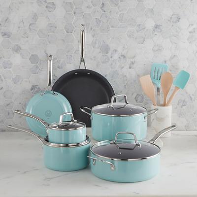 Martha Stewart 14-Piece Non-Stick Aluminum Cookware Set-Red - Yahoo Shopping