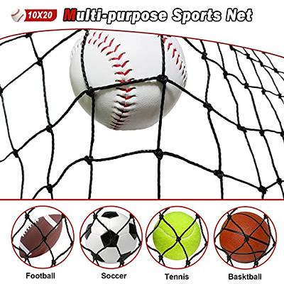 IUZEAI Baseball Softball Backstop Nets, 10'x10' Pro High Impact