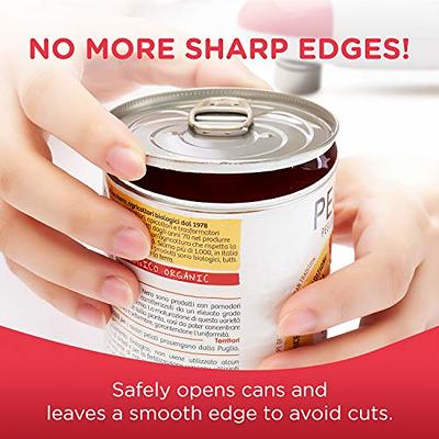 Kitchen Mama Mini Electric Can Opener Christmas Gift Ideas: Open Cans with  A Simple Press of Button - Ultra-Compact, Space Saver, Portable, Smooth