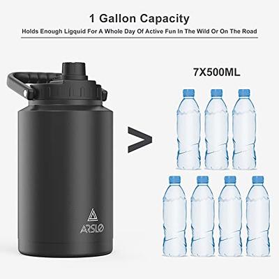 128 Oz Large Insulated Water Jug One Gallon Vacuum Water Bottle