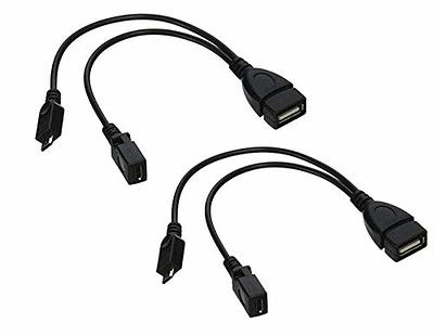 2 Pack OTG Cable Replacement for Fire Stick 4K,  Fire TV