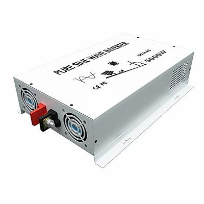 WZRELB 5000W Pure Sine Wave Power Inverter 12V DC to 120V AC Converter Off  Grid Generator Home Power Supply - Yahoo Shopping