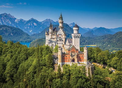 Anatolian Puzzle - Neuschwanstein Castle, 2000 Piece Puzzle, #3957