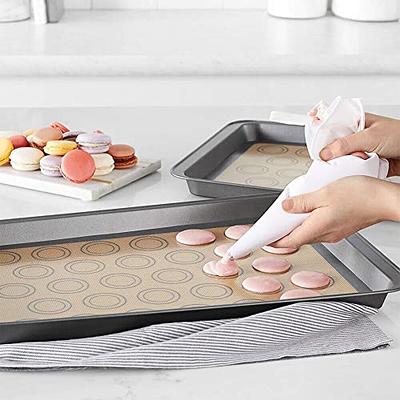  Silicone Baking Mat Set of 6, Easy Clean & Non-Stick Food Grade  Reusable Baking Mat, Silicon Baking Mats Oven Liner Sheet, Round & Square  Cake Mat, Pastry Board Rolling Dough Mats