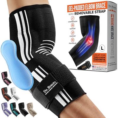 Knee Brace Compression Sleeve with X Strap – Athledict