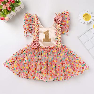 Baby Girl 1st Birthday Princess Dress - first birthday outfits