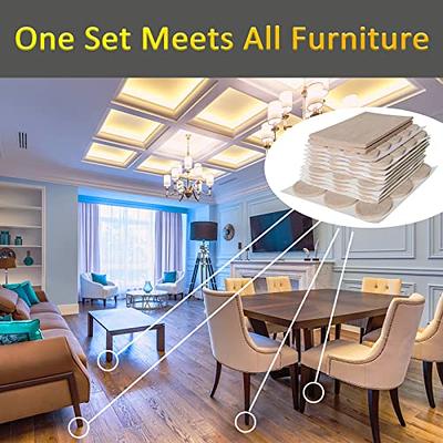 X-Protector Premium Ultra Large Pack Furniture Pads 181 Piece! Felt Pads Furniture Feet All Sizes Your Best Wood Floor PROTECTORS.