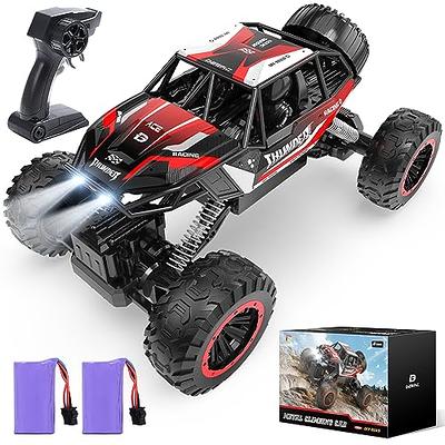 HAIBOXING RC Cars,1:18 36 KM/H High Speed Remote Control Cars for Adults  Kids,2.4GHz 4WD Waterproof Off-Road Monster Truck with Two Batteries, ALL  Terrain Buggy Vehicle Car Toy Gifts for Boys : 