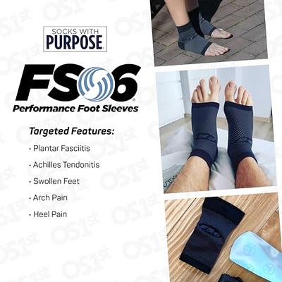 OS1st FS6 Plantar Fasciitis Foot Compression Sleeves – The Foot Care Shop