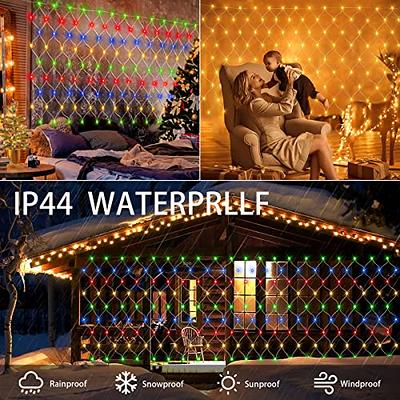 9.8ft x 6.6ft Christmas Net Lights Outdoor, 200 LED Bush Mesh Lights Lights  with Remote, 11 Modes Color Changing Christmas Lights for Home Garden  Wedding Xmas Decorations - Warm White & Multicolor - Yahoo Shopping