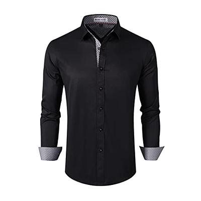 Short Sleeve Black T Shirts for Men 2023 Long Sleeve Turtleneck