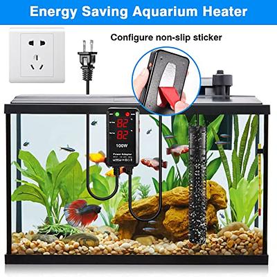 SZELAM Aquarium Heaters 100W Submersible Fish Tank Heater, Anti