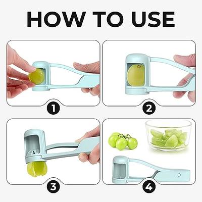 Grape Cutter Grape Slicer for Toddlers Baby, Cherry Pitter Tool Fruit Cutter  Fruit Slicer Kitchen Gadget, Grape Cherry Strawberry Cutter Quarter Slicer  Tool For Vegetable Fruit Salad Cake Decor (1PCS) - Yahoo