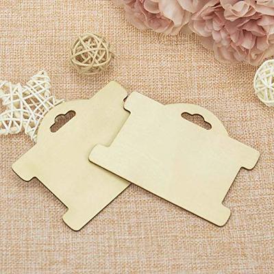 50/100pcs Jewelry Display Cards For Package/Bracelet/Hair Tie