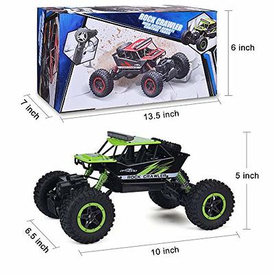 Remote Control Car for Kids Adults 60KM/H 4x4 Power 1:18 Scale Brushless  Motor, Hobby Electric Monster RC Truck All Terrain off Road 2 Batteries