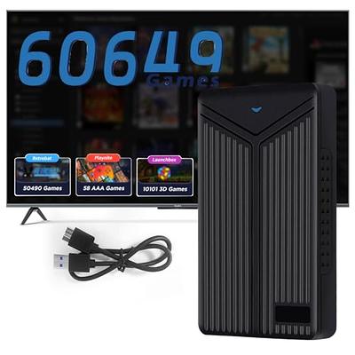 Retrobat Portátil 500g Jogos Hdd Consoles 70 + Emuladores 64000 +