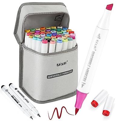 Painting Marker Pen12/24/36/48colors Double Head Marker Pen Marker Pen  Student Color Pen For Illustration Adult Coloring Sketching, Card Making  Art Markers Set Art Supplies Permanent Marker With Storage Box Christmas,  Halloween, Thanksgiving