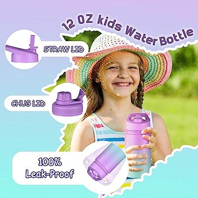 Youth Insulated Kids' Water Bottle - Purple