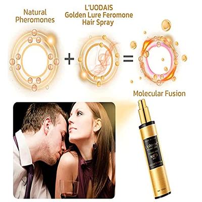 220ml L'UODAIS Golden Lure Feromone Hair Spray, L'UODAIS Golden Lure  Pheromone Hair Spray, Hair Perfume For Women, Golden Lure Pheromone Hair  Oil, Long Lasting Hair Perfume Oil - Yahoo Shopping