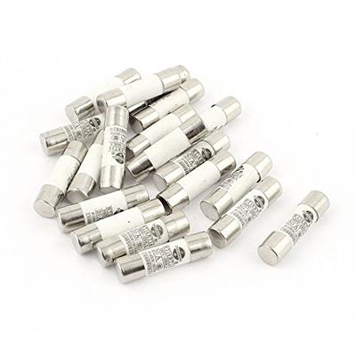 uxcell Fusible Cylinder Cap Ceramic Tube Fuse Links 5 x 25mm 250V