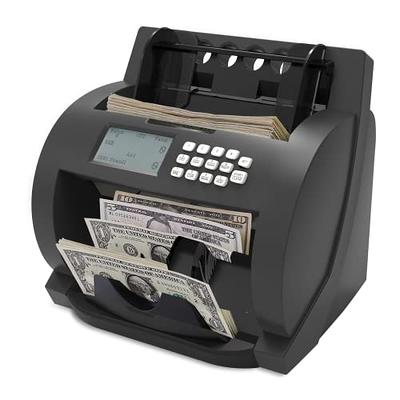  Aneken Money Counter Machine with Value Count, Dollar, Euro  UV/MG/IR/DD/DBL/HLF/CHN Counterfeit Detection Bill Counter, Add and Batch  Modes, Cash Counter with LCD Display, 2-Year Warranty : Productos de Oficina