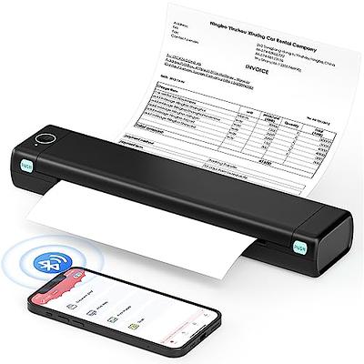 Notebuddy Mini Portable Printer, Bluetooth Smart Pocket Inkless Thermal  Printer with 5 Roll Papers for Journal/DIY