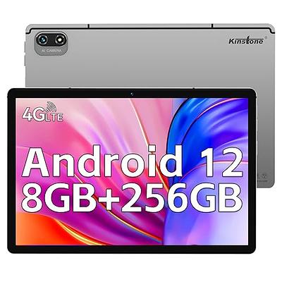 kinstone Android 12 Tablets-10.1Inch Gaming Tablet with 4G LTE/5G