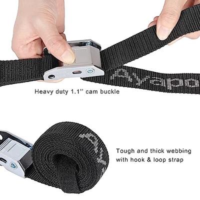 2 inch Cam Buckle Strap with Flat Snap Hooks