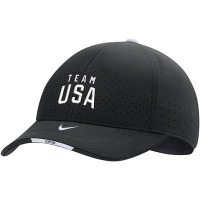 Men's Nike Black USMNT Heritage86 Performance Adjustable Hat