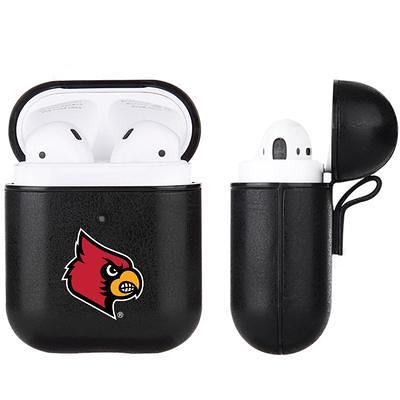 Black Louisville Cardinals Silicone AirPods Case