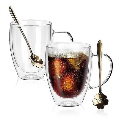 L'or Double-Walled Glass Coffee Cup 2-Pack