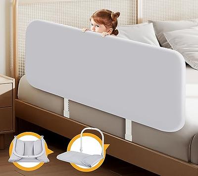 strenkitech Portable Bed Rails for Toddler: Travel Baby Bed Rail Guards  Bumper for Crib, Twin, Queen