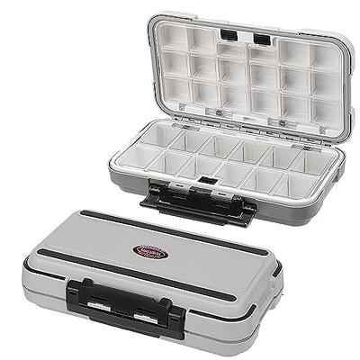 Fishing Tackle Box Compartment Adjustable High Strength Plastic Bait Storage  Case Waterproof Fishing Hook Lure Box 