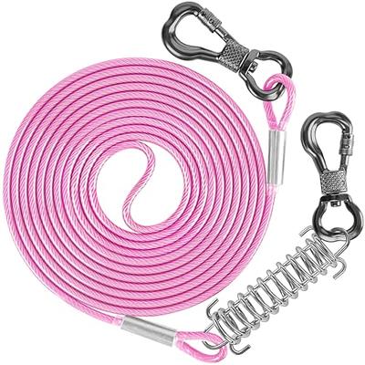 XiaZ Dog Runner Tie Out Cable for Dogs Up to 60/120/250 Pound