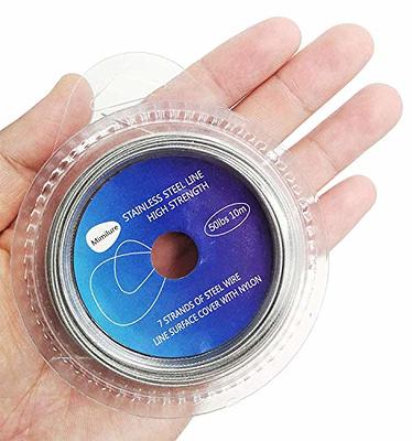 American Fishing Wire Surflon Nylon Coated 1x7 Stainless Leader 20
