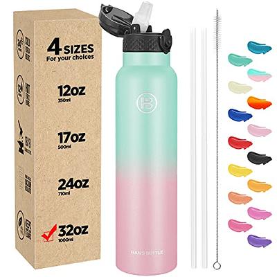 Lightweight 24oz/710ml Sports Water Bottle Portable Wide Mouth