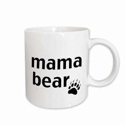Mama Bear Personalized White Coffee Mug