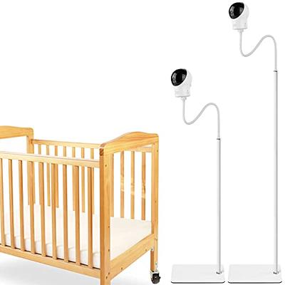 Baby Monitor Stand For Hellobaby Hb65/hb66/hb248, Anmeate Baby Monitor  Camera, Multifunctional Swivel Stand, No Tools Or Wall Damage.