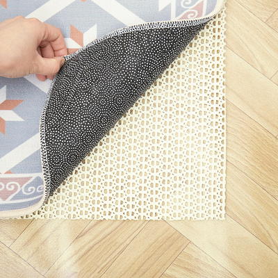 aurrako Non Slip Rug Pads Extra Thick Gripper for Hardwood Floors,Rug Pad  Gripper for Carpeted Tile and Any Hard Surface Floors, Anti Slip Non Skid